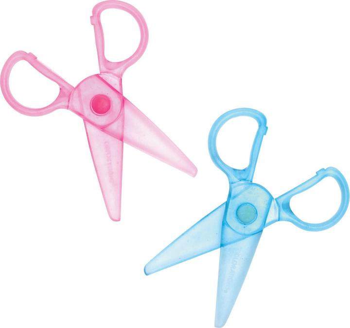 Image du produit Colorations Ciseaux en plastique, jeu de 12 (13 cm)