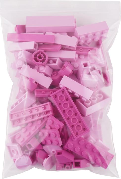 Immagine prodotto LEGO Mattoncini rosa misti - 250 pezzi - Miscela di mattoncini rosa - NUOVO (Accessori LEGO)