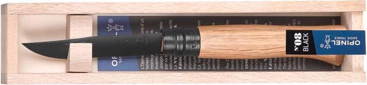 Actual product image Opinel N°08 Black Oak (8.80 cm)