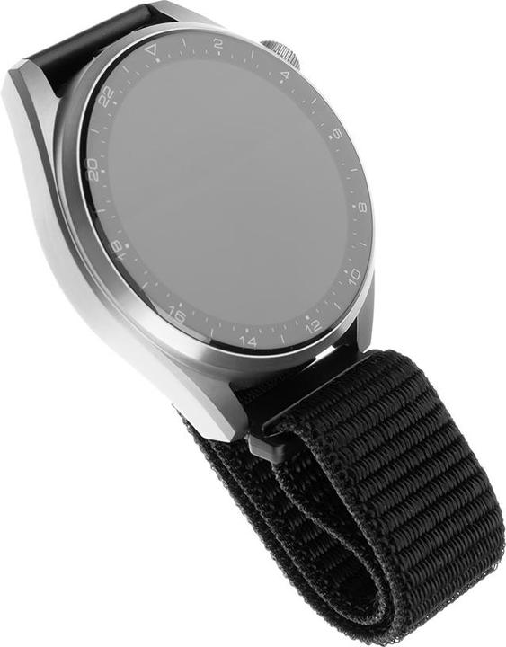 Produktbild Fixed Nylonarmband 22 mm breites Nylonarmband für Smartwatch schwarz (22 mm, Nylonstoff)