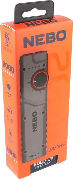 Actual product image Nebo Taschenlampe EDGE 2K (13.50 cm, 2000 lm)