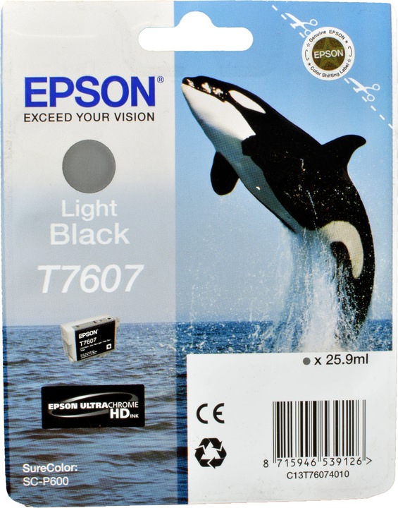 Actual product image Epson T7607, Ultra Chrome HD (LBC)