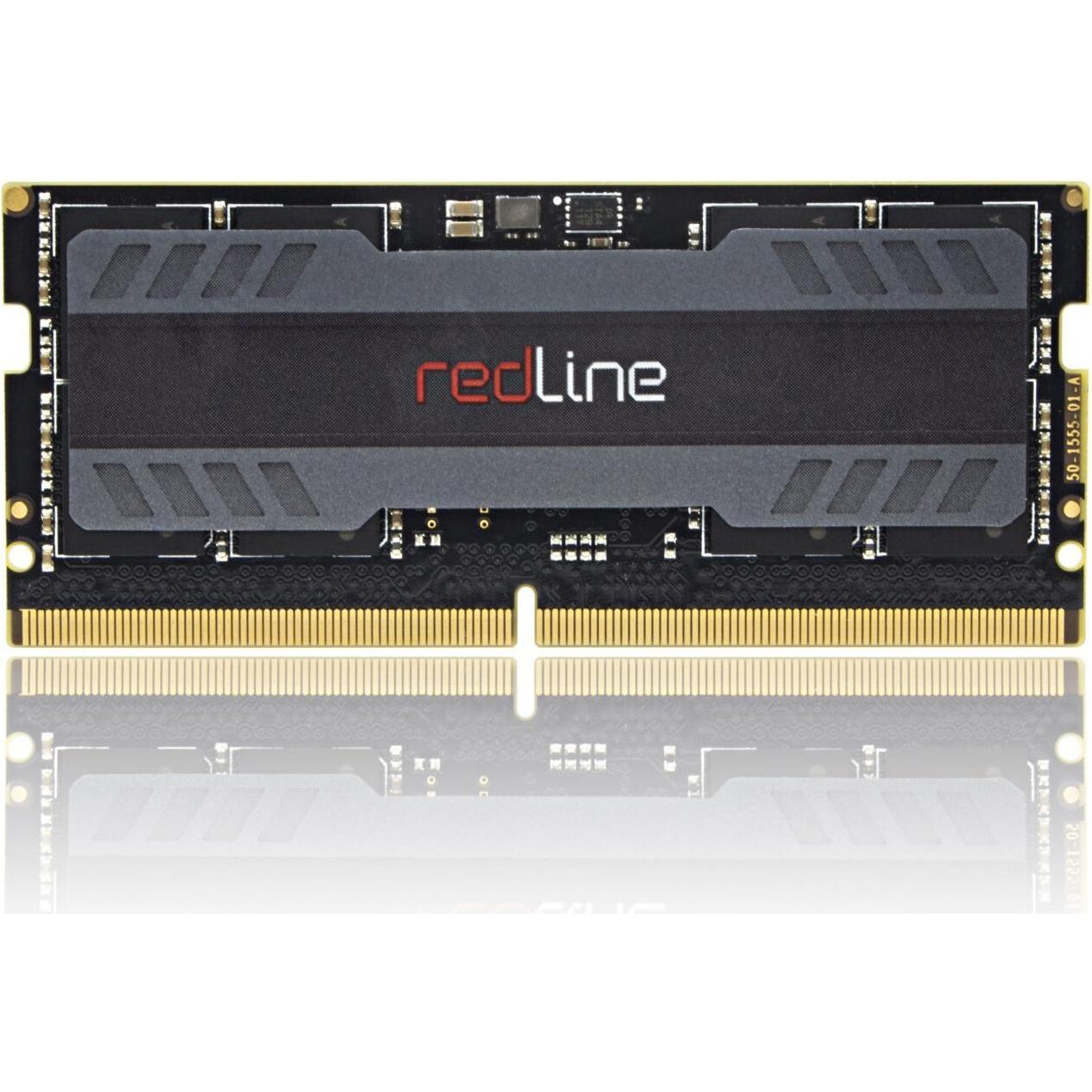 Mushkin Rosso So Ddr5 16Gb Pc 5600 Cl46 Redline 1.1V Vendita Interna Singola (1 X 16Gb, 5600 Mhz, Ram Ddr5, So-Dimm), Memoria Ram,