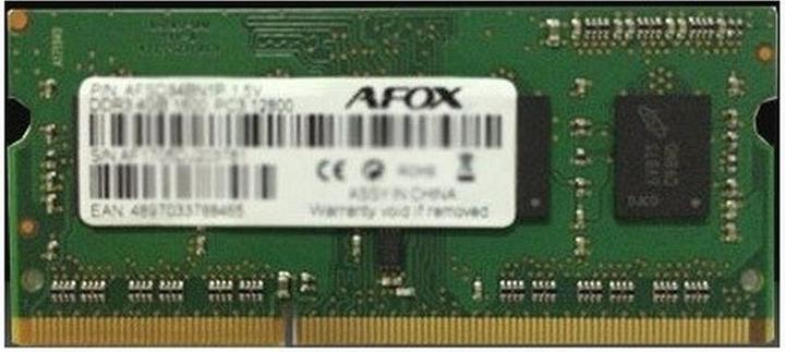 Produktbild AFOX SODIMM Notebook Memory, DDR4, 16 GB, 2666 MHz, (AFSD416FS1P) (1 x 16GB, 2666 MHz, DDR4-RAM, SO-DIMM)