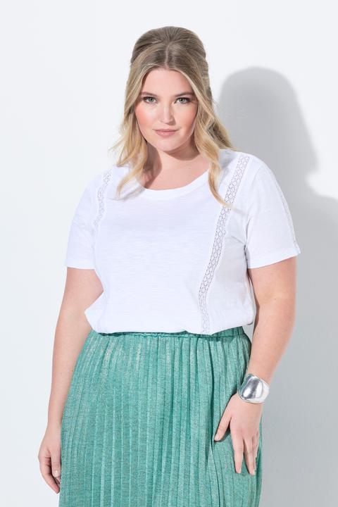 Produktbild Miamoda T-Shirt, A-Linie, Spitzenbänder (52)