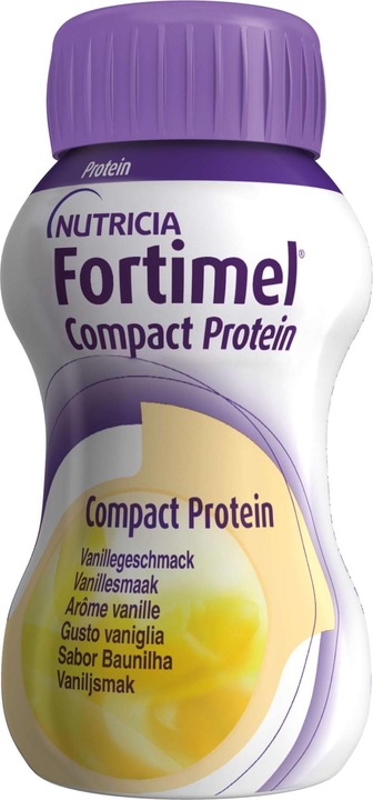 Actual product image Fortimel Compact Protein Vanille (Vanilla, 4 x)