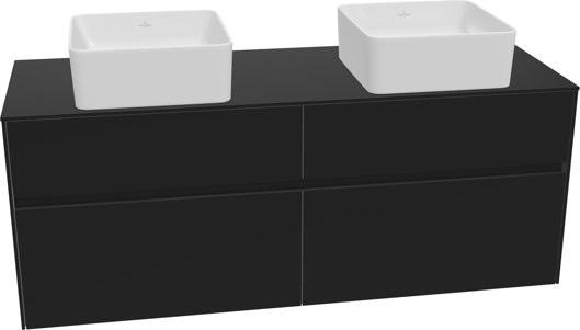 Produktbild Villeroy & Boch Collaro Waschbeckenunterschrank 1400x548x500 mm, 4 Auszüge, für 2 Waschbecken, C0 (147 x 62 x 57 cm)