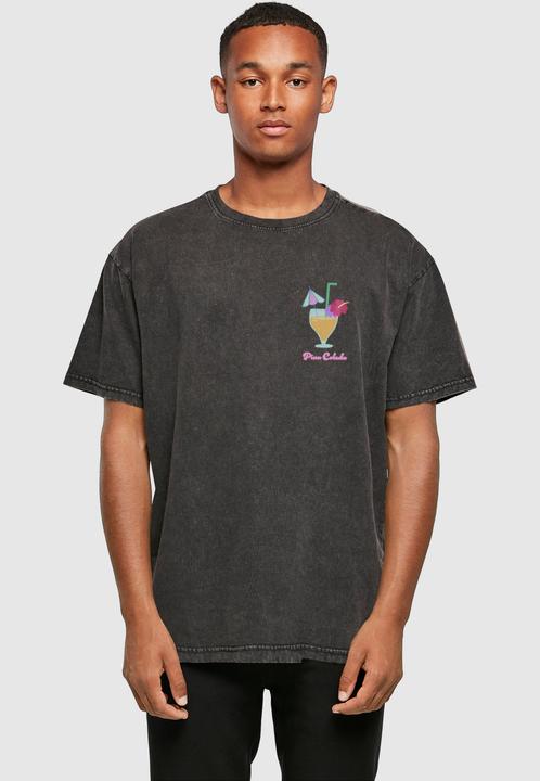 Produktbild Merchcode Pina Colada Acid Washed Heavy Oversized Tee - 112847 (3XL)