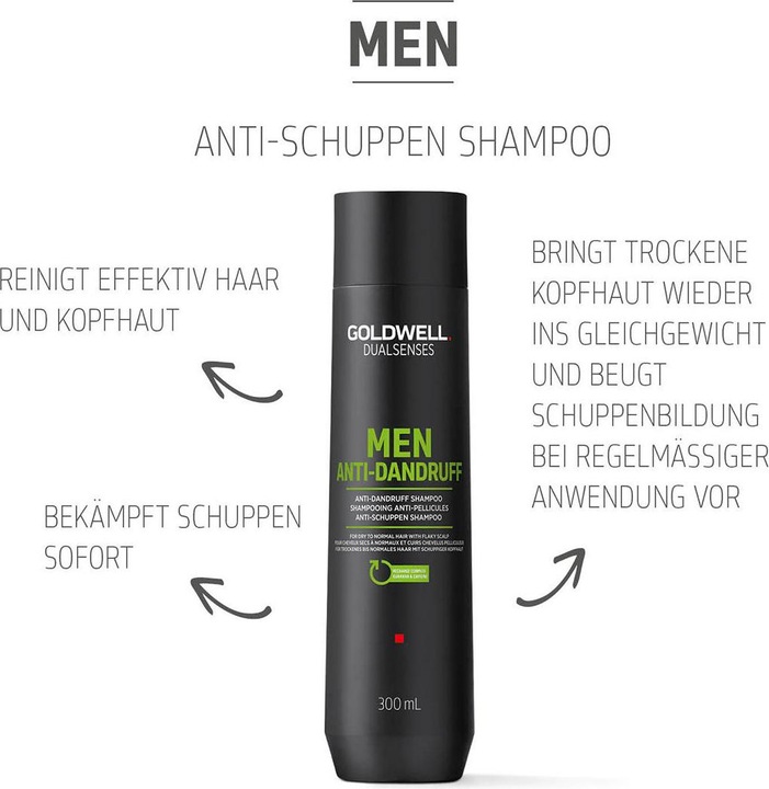 Produktbild Goldwell Anti Dandruff (300 ml, Flüssiges Shampoo)