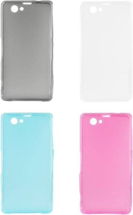Produktbild König Design Handyhülle Transluzente TPU Tasche für Sony Xperia Z1 mini Grau (Sony Xperia Z1 Compact)