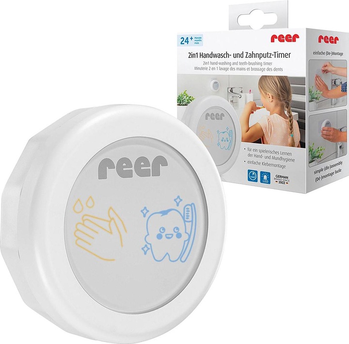 Produktbild Reer 2in1 Timer fürs Händewaschen und Zähneputzen (Zahnputzuhr)