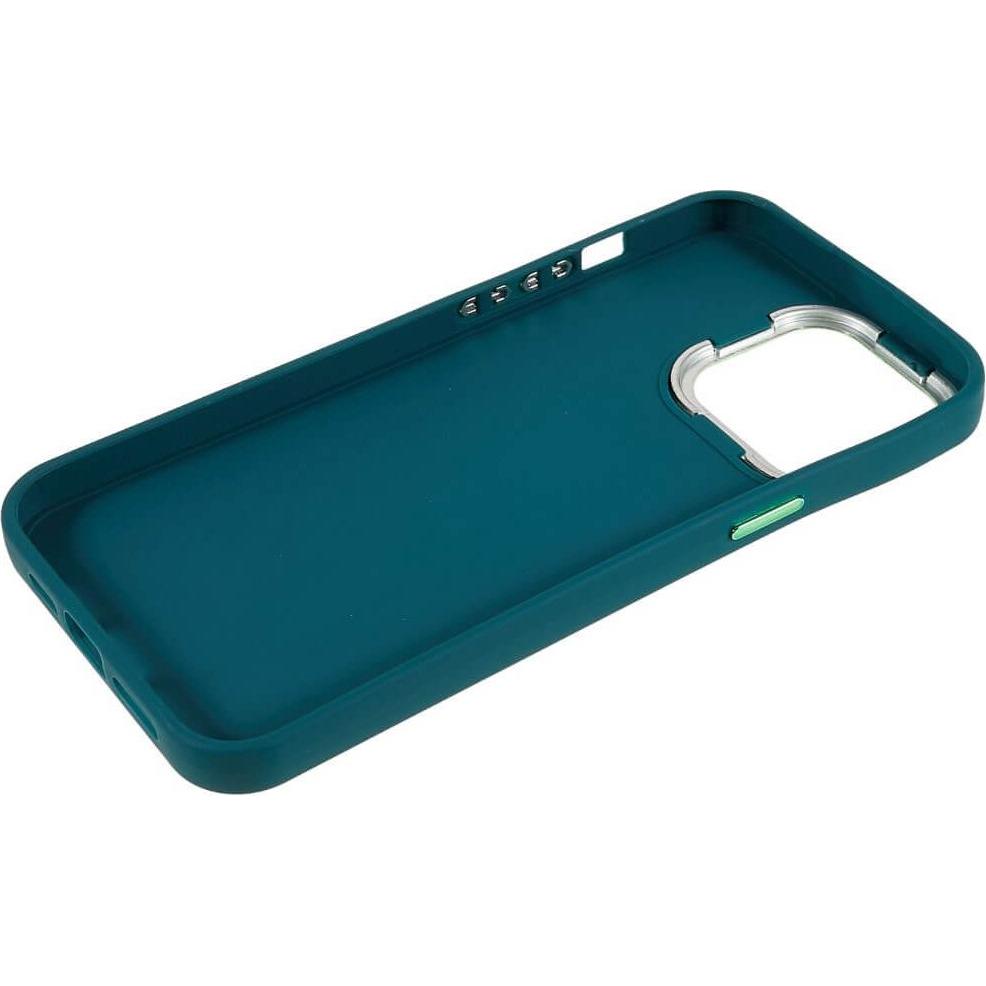 Thumbnail - Cover-Discount iPhone 14 Pro - Silikonhülle mit Kameraschutz grün (Apple iPhone 14 Pro), Smartphone Hülle, Grün
