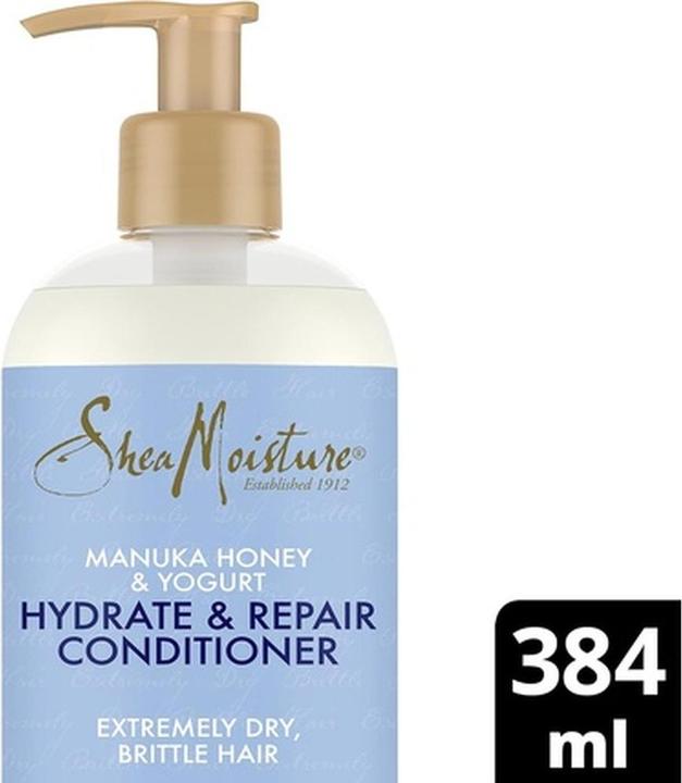 Produktbild Shea Moisture Manuka Honey & Yogurt Hydrate and Repair Conditioner with Mafura and Baobab Oils 384ml (384 ml)