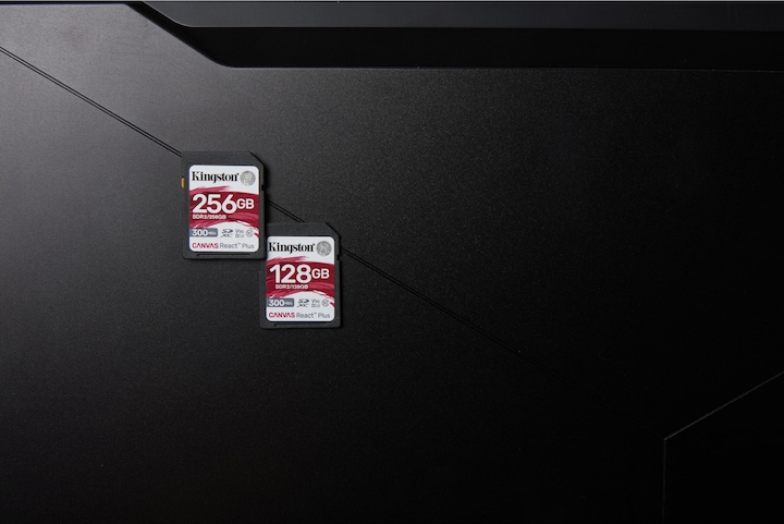 Productafbeelding Kingston Canvas React Plus SDXC (128 GB, SDXC, U3, UHS-II)