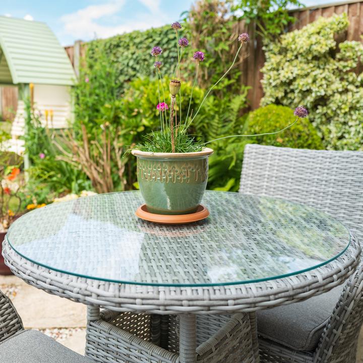 Actual product image Relaxdays Glass plate (60 x 60 cm)