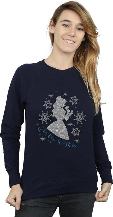 Produktbild Disney Princess Belle Winter Silhouette Sweatshirt (L)