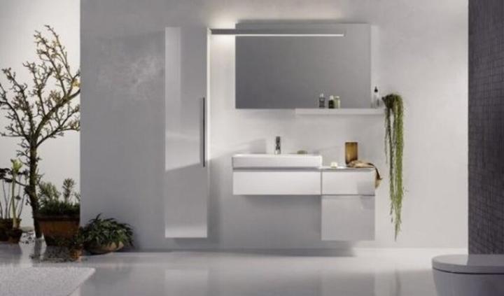 Actual product image Geberit iCon washbasin 60x48,5cm white, 1 tap hole, without overflow, 124062 (485 mm, 600 mm)