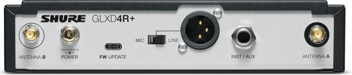 Produktbild Shure GLXD24R+/B87A draadloze handheld microfoon