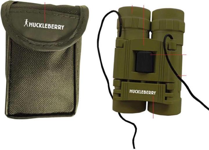 Actual product image Kikkerland Huckleberry Binoculars (8 x, 21 mm)
