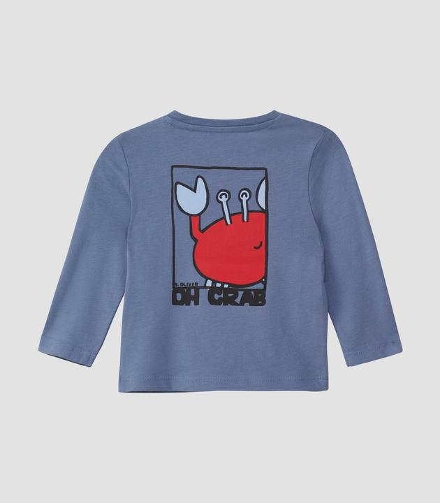 Produktbild S.Oliver T-Shirt Weiches Longsleeve mit Front- und Rückenprint (92)