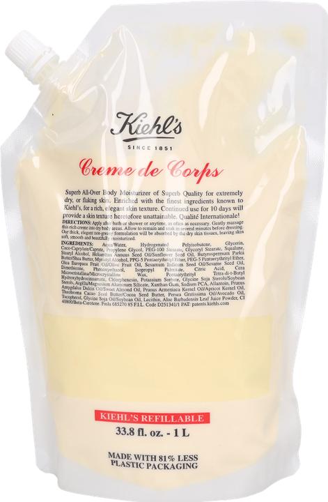 Image du produit Kiehl's Crème de Corps Refill crème (Crème pour le corps, 1000 ml)