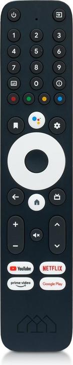 Abcom Homatics Box Fernbedienung BIG für Homatics-Produkte, Bluetooth RCU, Schwarz (Gerätespezifische Fernbedienung, Bluetooth)