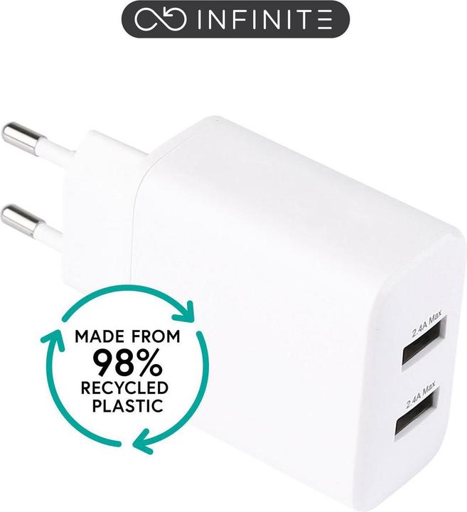 Immagine prodotto eSTUFF Caricatore INFINITE USB-A UE (24 W, 1 porzione)