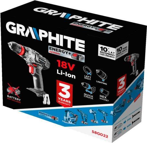 Immagine prodotto Graphite 58G022 Trapano 18V