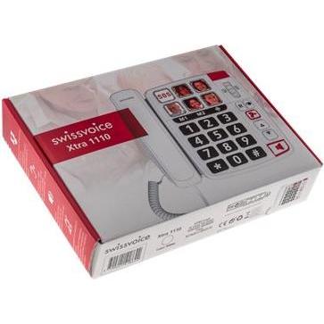Thumbnail - amplicom Xtra 1110, Telefon, Weiss