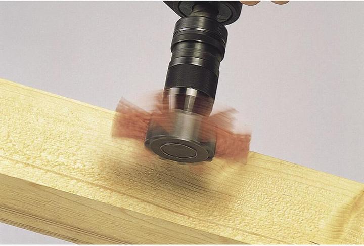 Produktbild wolfcraft 1 Nylondraht-Fächerb. S=6-kt. ø100x20mm