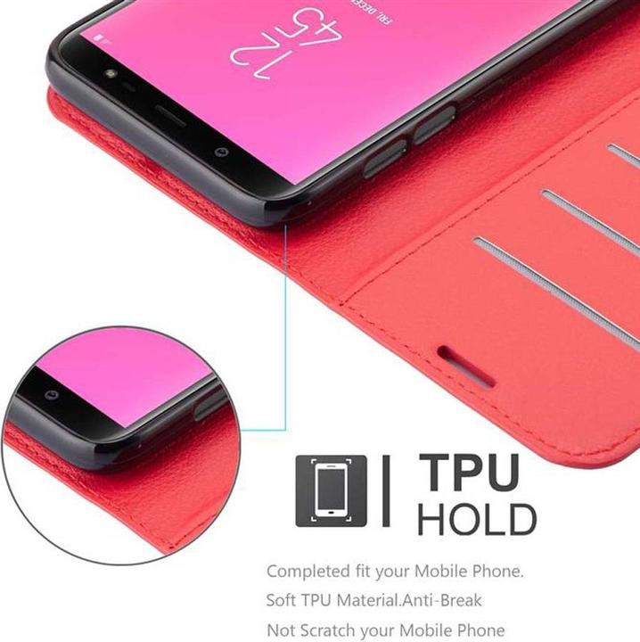 Produktbild Cadorabo Book mit Standfunktion Cover (Samsung Galaxy J8 (2018))