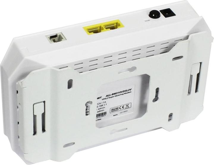 Produktbild Allnet ISP Bridge Modem VDSL2 / SuperVectoring zbh. Wandhalter für ALL-BM210