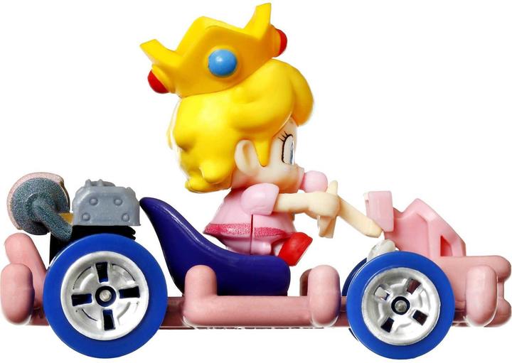 Actual product image Mattel Mario Kart Characters and Karts as Hot Wheels 1:64 Die-Cast Cars