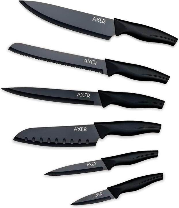 Immagine prodotto Axer Nero, 6 set (20 cm)