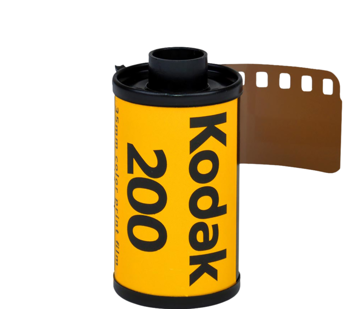 Actual product image Kodak Gold 200