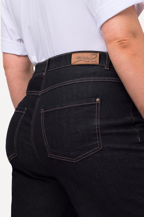 Actual product image Ulla Popken Mary Fit Wide Leg Stretch Jeans (50)