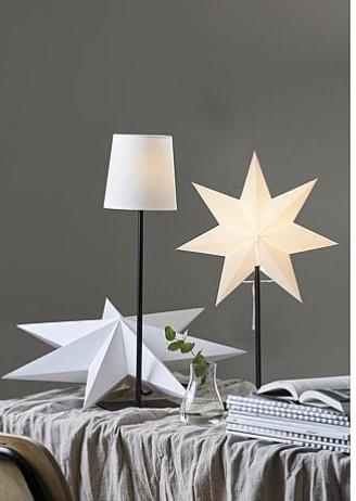 Produktbild Star Trading Tischleuchte Star FROZEN, weiss, E14, IP20