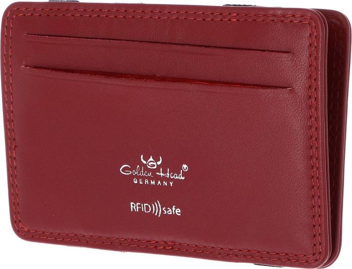 Produktbild Golden Head Polo Kreditkartenetui RFID Schutz Leder 7.5 cm