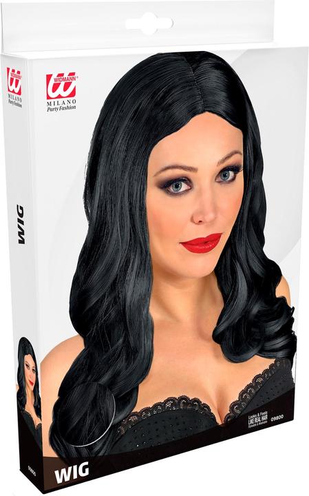 Image du produit Widmann Perruque Roxy noir
