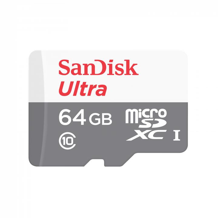Actual product image SANDISK Ultra (64 GB, microSDXC, U1, UHS-I)
