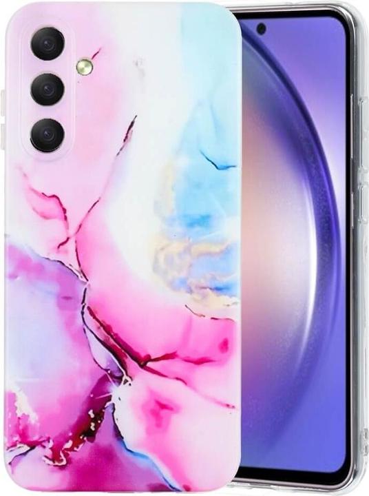 Produktbild Cover-Discount Galaxy A37 - Silikon Hülle mit Marble Motiv (Samsung Galaxy A37)
