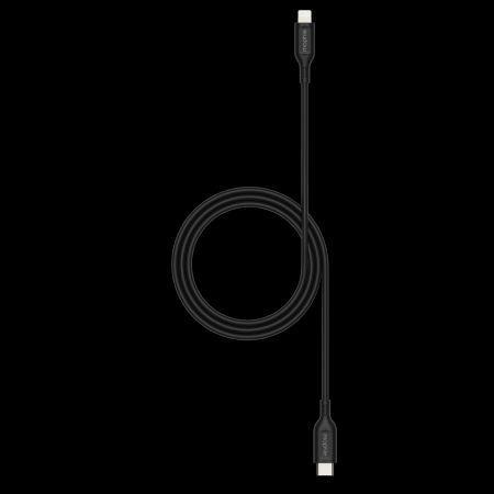 Actual product image Zagg Mophie Essentials Lightning to USB-C Cable 1m - Black (1 m, USB 2.0)