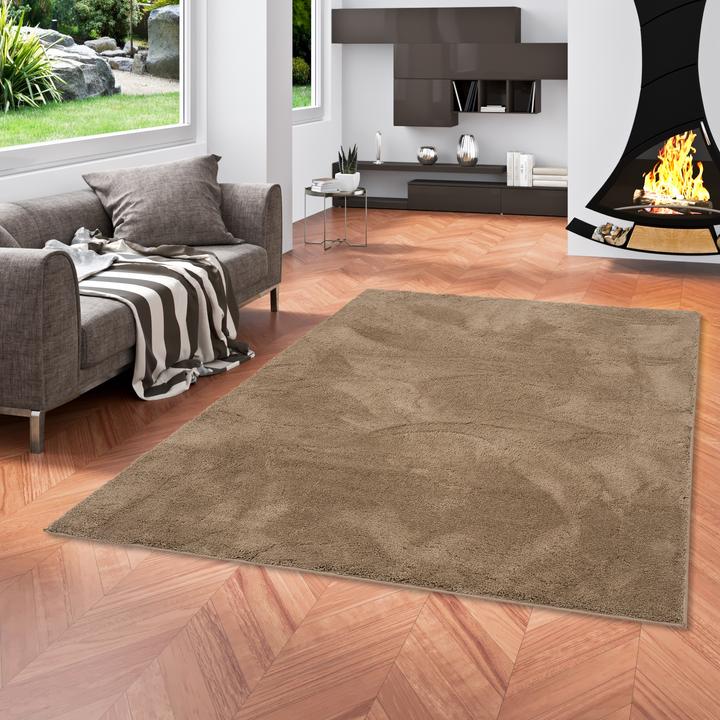 Actual product image Pergamon Luxus Super Soft Hochflor Langflor Teppich Silky (200 x 290 cm)