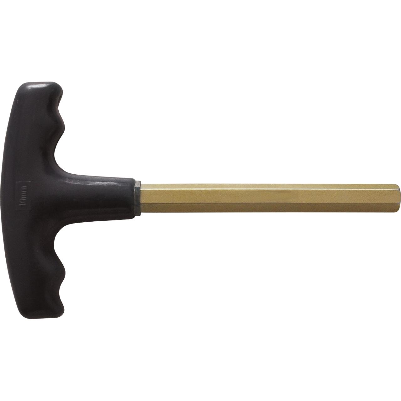 KS Tools, Sechskantschlüssel, BRONZEplus Innensechskant-Winkelstiftschlüssel mit T-Griff 8 mm