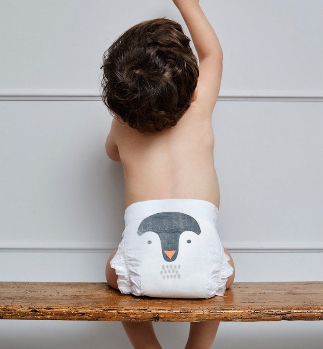 Actual product image Kit & Kin Nappies (Size 4, Pack, 34 Piece)