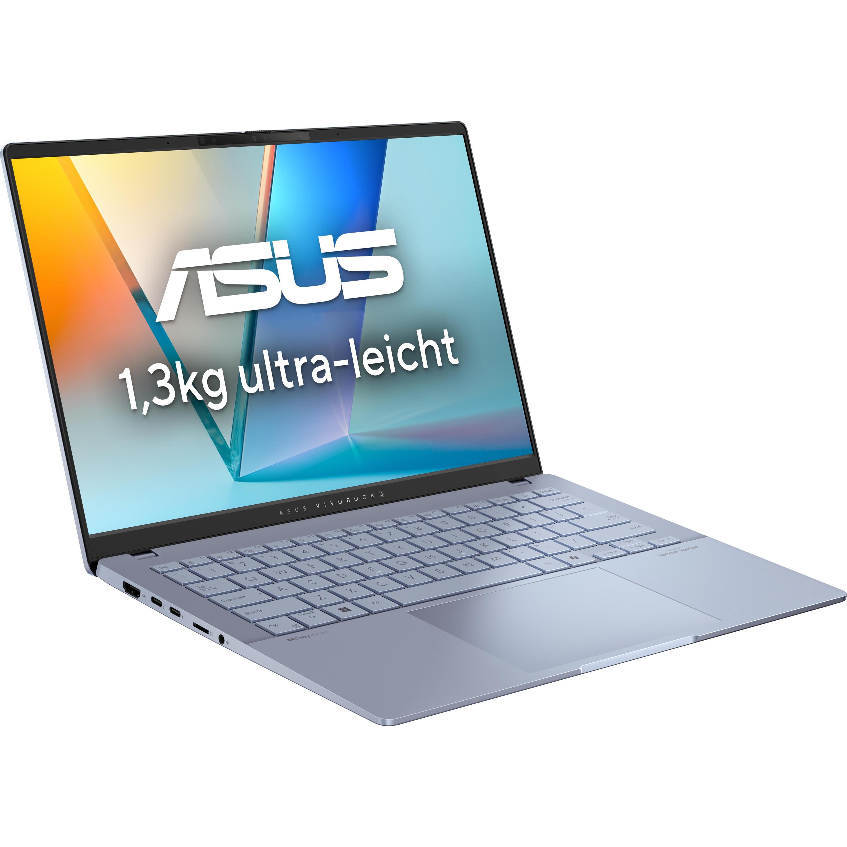 ASUS VivoBook S 14 OLED 14"WUXGA Ultra 7 256V 16GB/1TB SSD Win11 S5406SA-QD006W (14", 16 GB, 1000 GB
