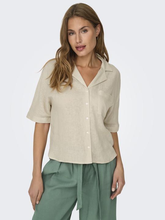 Actual product image Only Regular fit Shirt collar Voluminous sleeve cut Shirt Shirt (XS)