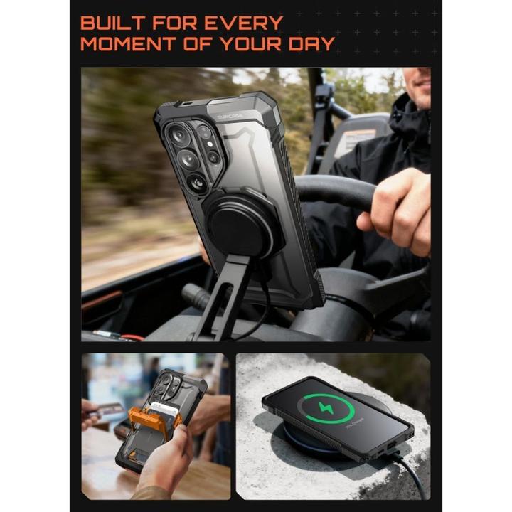 Actual product image Supcase Ub Grip Mag Magsafe Galaxy S26 Ultra Schwarz (Samsung Galaxy S26 Ultra)