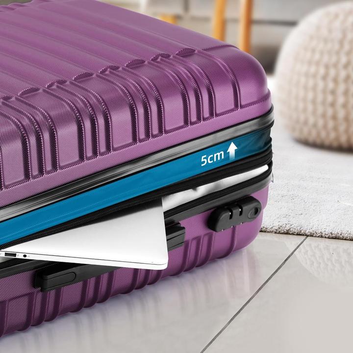Immagine prodotto Beibye Hartschalenkoffer mit Zwillingsrollen (115 l)