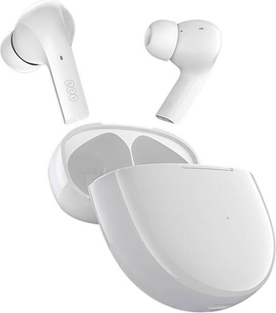 Produktbild QCY T18 TWS Earphones (white) (30 h, Kabellos)